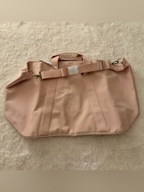 Victoria's Secret Light Pink Synthetic Gym Bag with Adjustable Strap